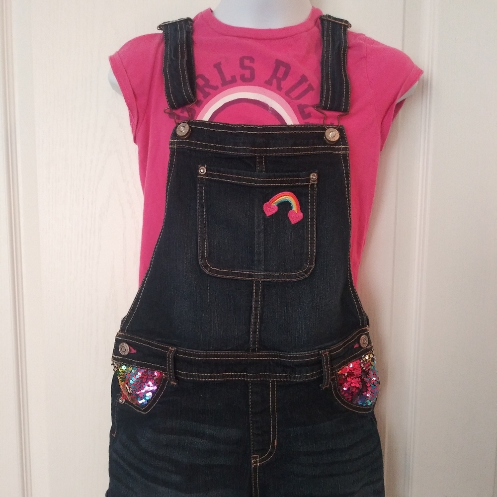 Overall Shorts